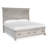 King Panel Storage Bed With 2 Nightstands