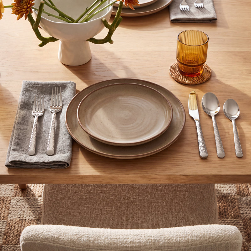 Joss & Main Bamba Stainless Steel Flatware Set - Service for 4