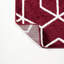 Tapis rouge / blanc Mashawna-2035907952