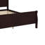 Lit plateforme double en bois avec tête de lit-187488530-187488531