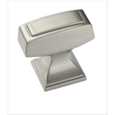 Bouton d'armoire en nickel satiné de 1-1 / 4 po (32 mm) Mulholland