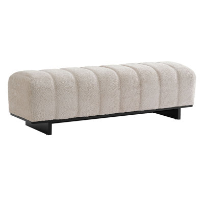 Banc de salle à manger intérieur, pieds en bois d'hévéa, 250 lb, siège confortable pour la salle à manger / salon