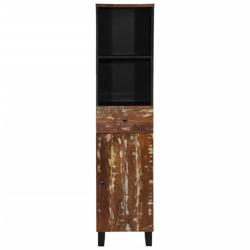 Leyhill Linen Cabinet, Brown/Green