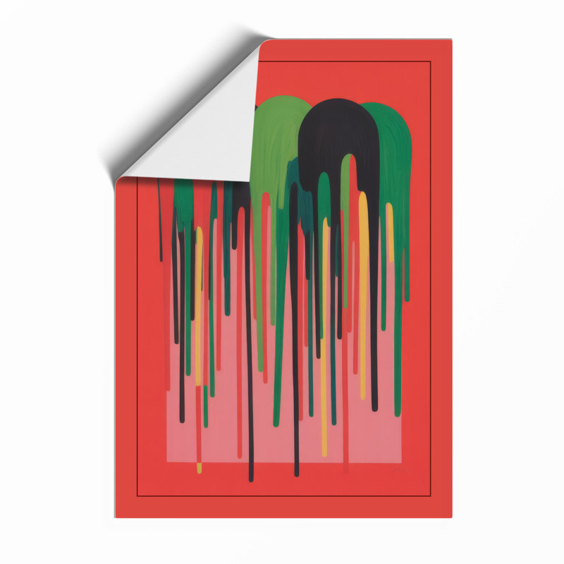 Painter's Palette Modern - Framed Print, A4 - 29.7 x 21.0 cm, Unframed