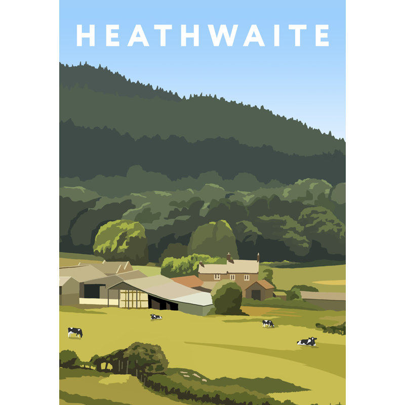 Heathwaite by Richard O'Neil - Print, No Frame, 40 cm H x 30 cm W x 1 cm D