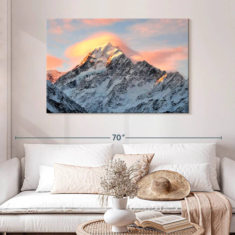 Nicci Mount Cook Sundown, H 32 po x l 48 po