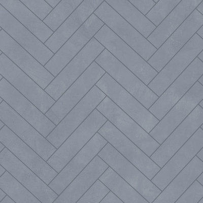 Colorart 1X4 Herringbone Mosaic Aqua
