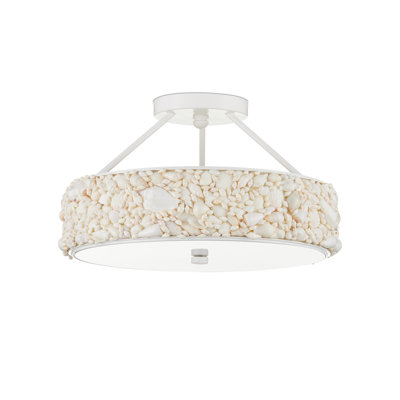 Turbinella Semi-Flush Mount