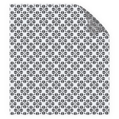 Abstract Non-Wall Damaging Window Decal