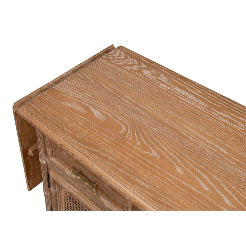 Brighton Solid Wood Accent Cabinet