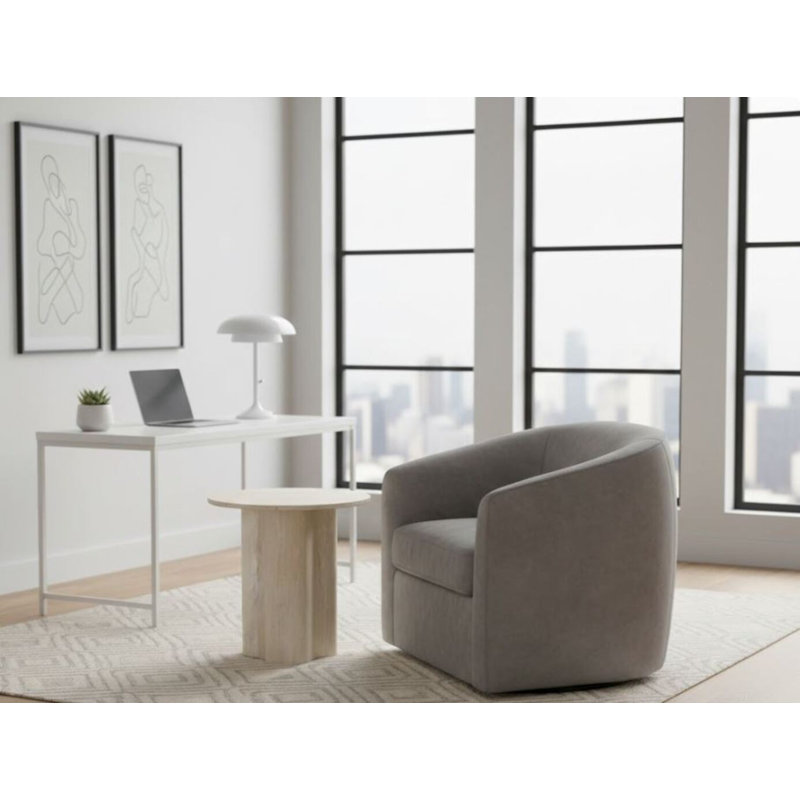 Table d'appoint Barcelona, Naturel