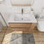 Meuble-lavabo mural 30 po avec lavabo en gel, tiroir à fermeture en douceur-668773395