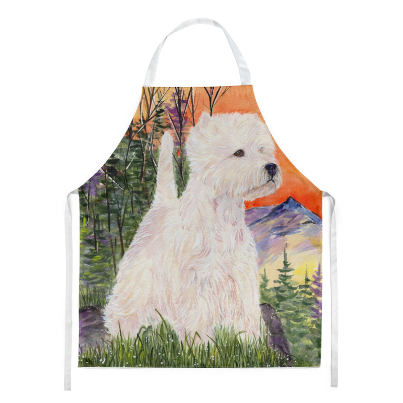No Pattern Bib Apron