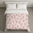Motif floral rose