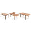 Hatteras 6 - Person Wood Patio Dining Set with Rectangular Table-1976584556