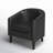 Boney 29 " Wide Tufted Small Barrel Chair-537554912