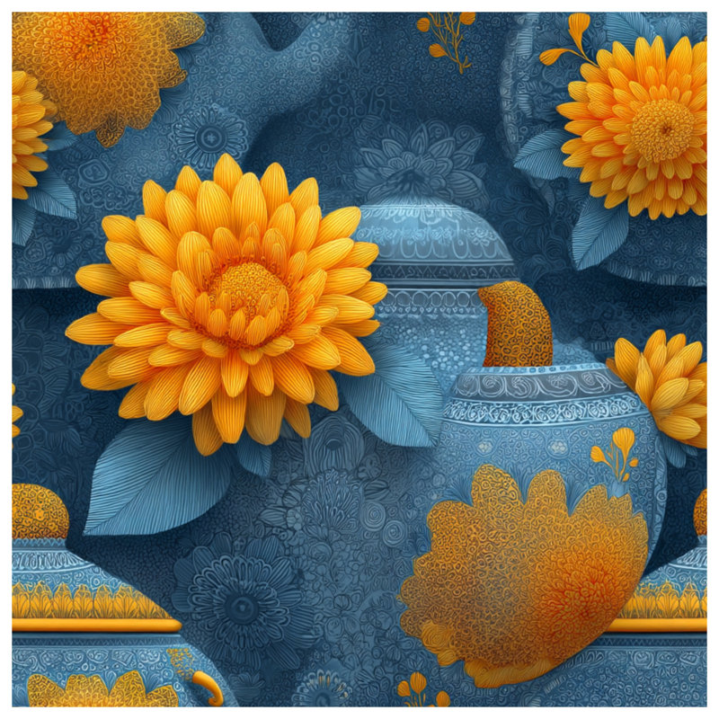 Coussin Sunflower, 14 X 14 pouces