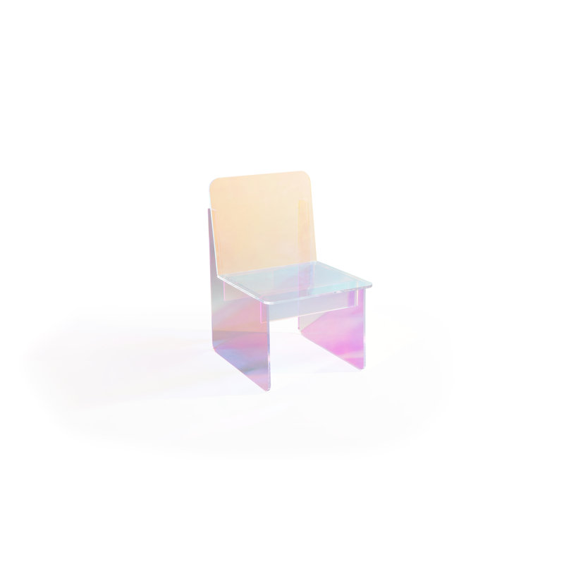 Fauteuil d'appoint en acrylique irisé Sotomayor