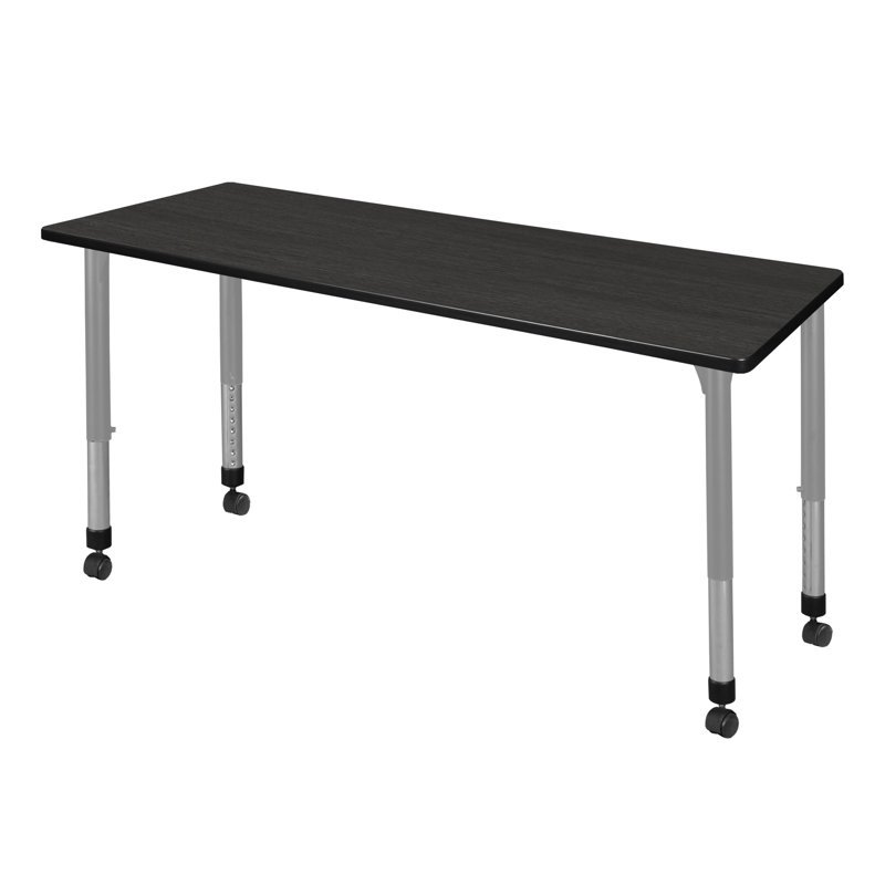 Table de formation réglable en hauteur Kee, Érable, L 60 po x P 24 po