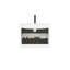 Meuble-lavabo moderne - 24 po blanc brillant avec lavabo en céramique et un trou de robinet, évier mural spacieux avec tiroirs de rangement, grand et silencieux-626498839