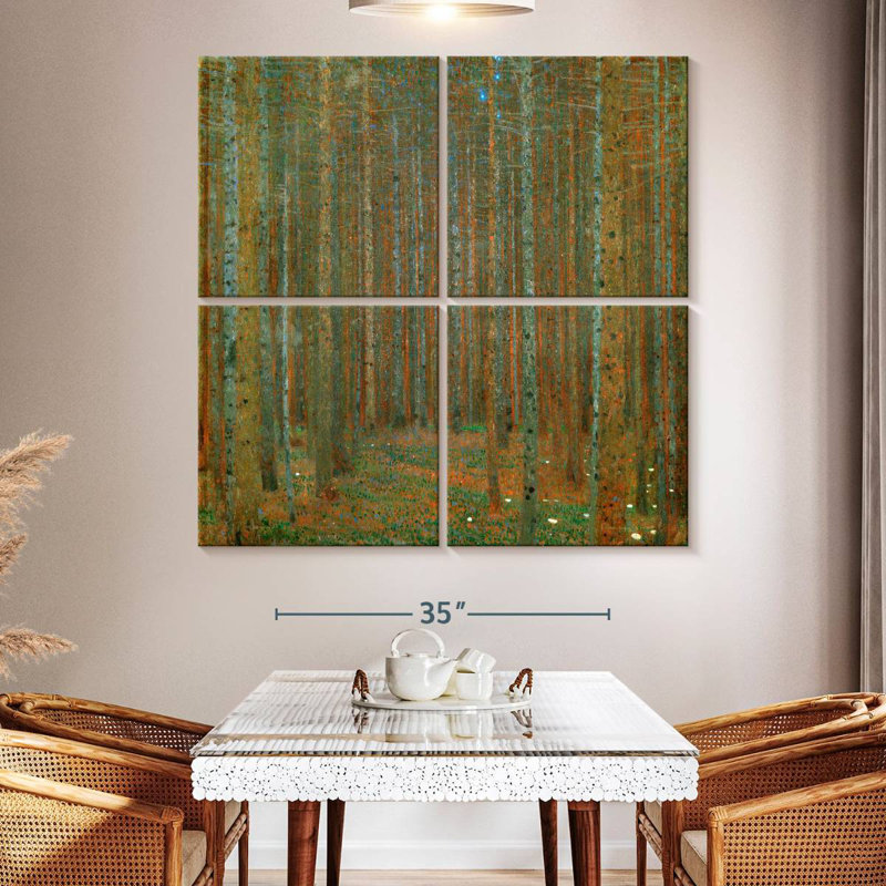 Forêt de sapins d'Alvord, H 50 po x l 50 po