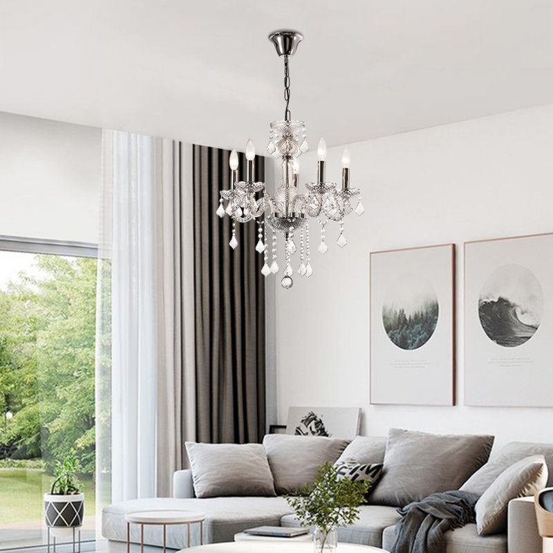 Petersburg 5 - Light Dimmable Classic / Traditional Chandelier