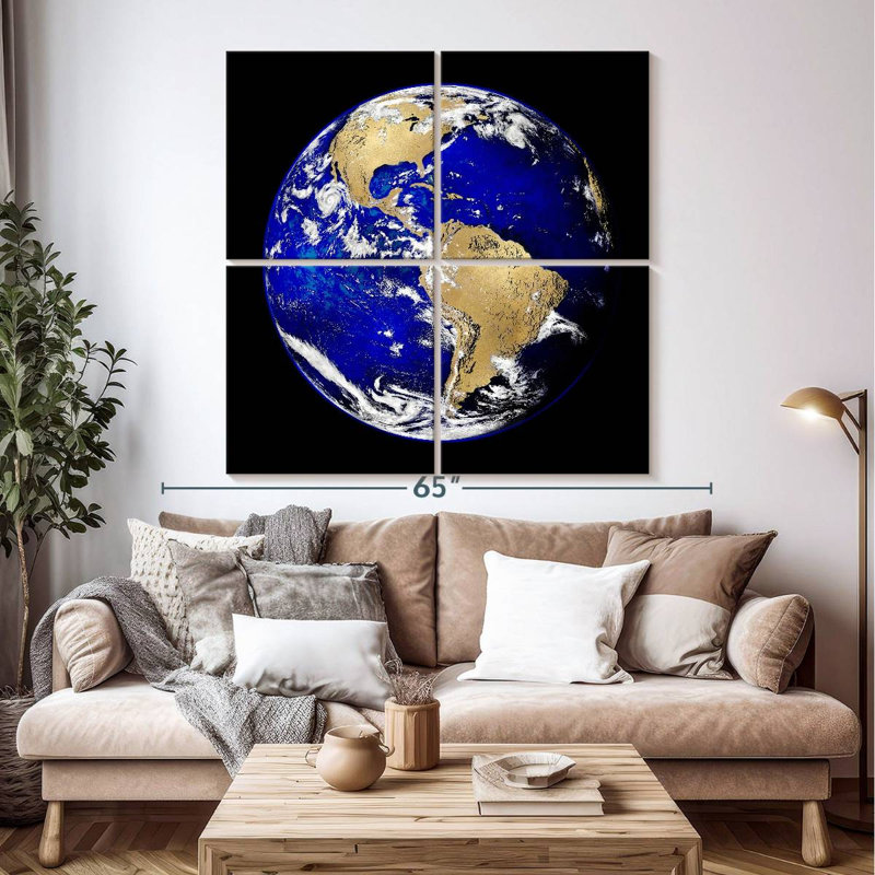 Oberle World Turning V, 50" H x 50" W