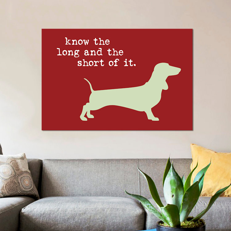 «Long and Short», impression sur toile, H 8 po x l 12 po x P 0,75 po, Toile tendue, Pas de tapis