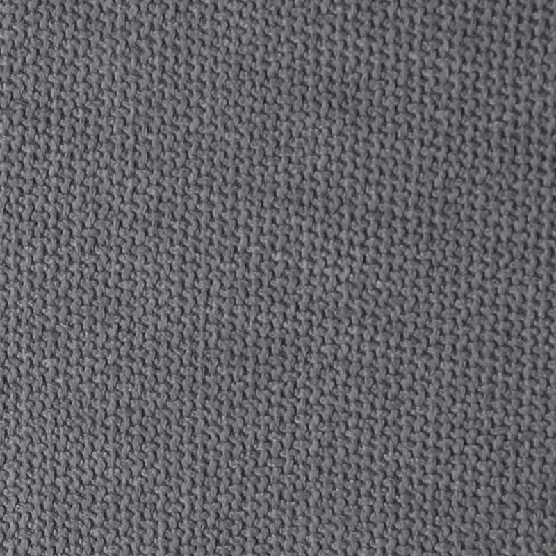 Fauteuil de chambre sans accoudoirs Cassandra - gris anthracite, Gris anthracite