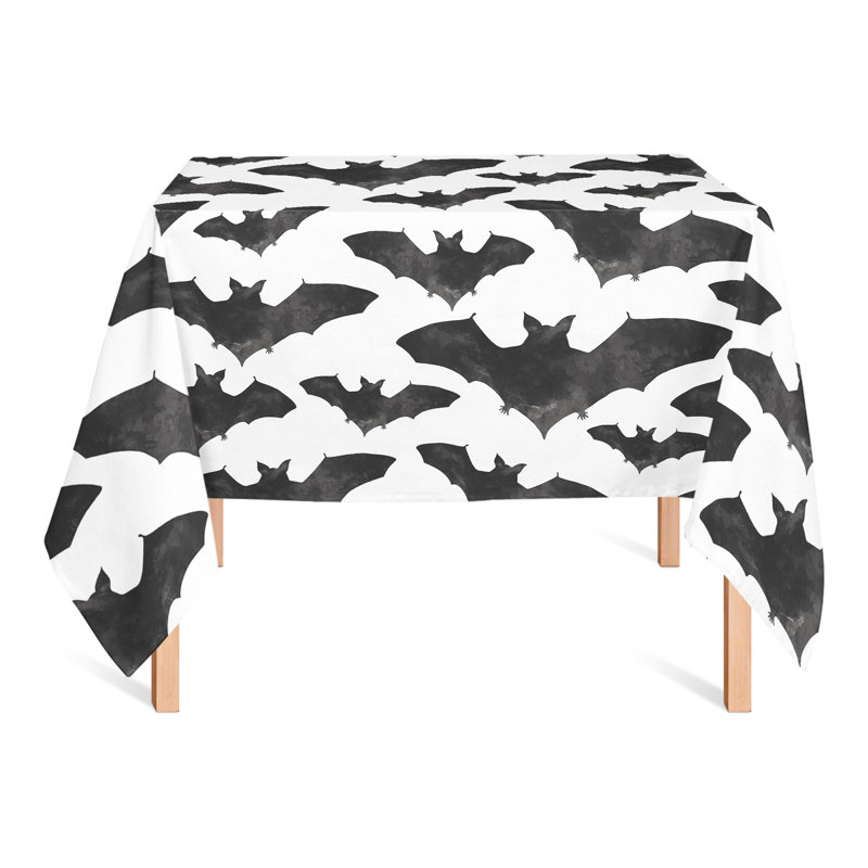 Nappe à motif géométrique carré d’Halloween 100% coton Cormier