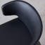 Chaise d'appoint bleue (dossier de 2)