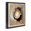 Art mural moderne sur toile flottante, "Modern Coffee Love", conception par Annabelle Hall