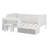 Twin Daybed With Storage Shelves And Study Desk, Matching Stool-639716646