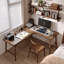 Bureau d'angle en L noyer-808597144-808597126