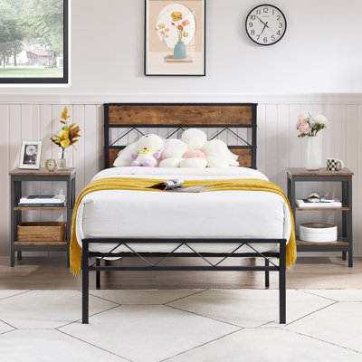 Vallette Steel Piece Bedroom Set
