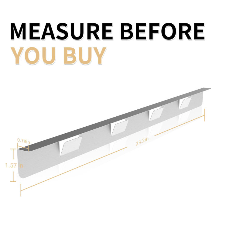 Stove Gap Covers 316 Stainless Steel Stove Gap Filler Oven Side Gap Filler Between Stove And Counter Slide In Range Trim Kit For Kitchen 2 Pack(23.2” Silver)