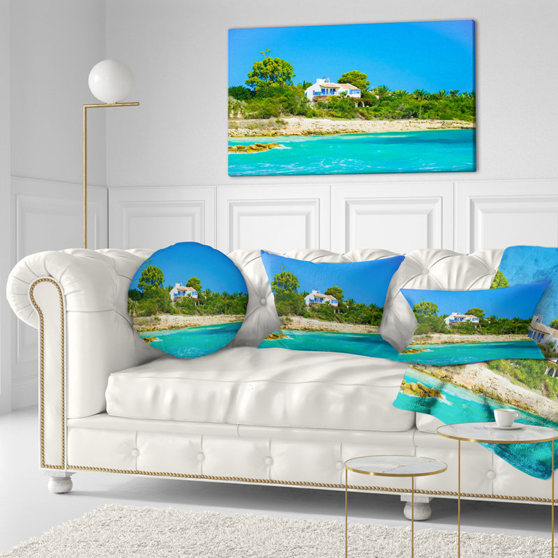 Coussin Schafer Landscape Wall House sur l'île de Chypre