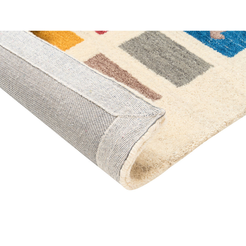 Hardrick Geometric Hand Woven Area Rug, Rectangle 160 x 230cm