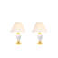 Ensemble de lampes en céramique 3 pièces, lampes sur pied et de table-966297098-966297102