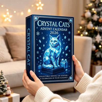 Small Desk Calendar Crystal Advent Calendar 2026