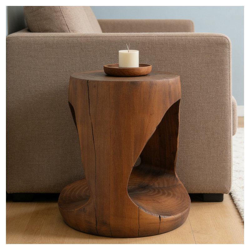 Table d'appoint, Marron antique
