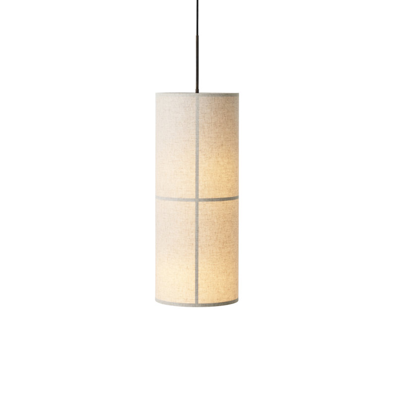 Hashira 1 - Light Pendant, 23.6" H x 7.1" W x 7.1" D, Raw