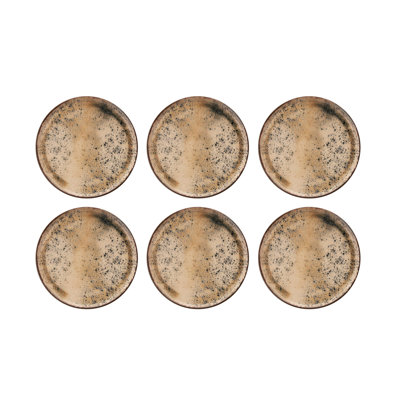 Ensemble d'assiettes à dessert (6 pièces)