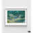 Cadre simple blanc