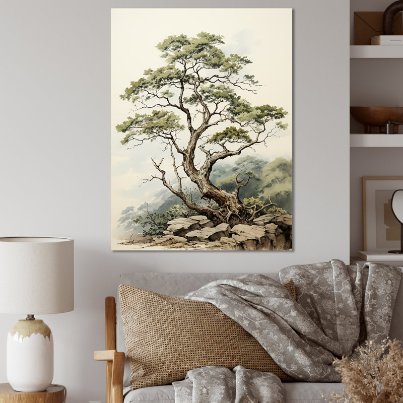 «Forest Redwood Tree Charm V», reproduction sur toile, H 40 po x l 30 po x P 1,5 po, Toile tendue