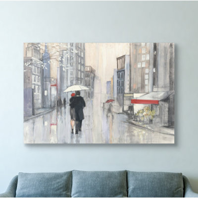 " Spring Rain New York " by Julia Purinton