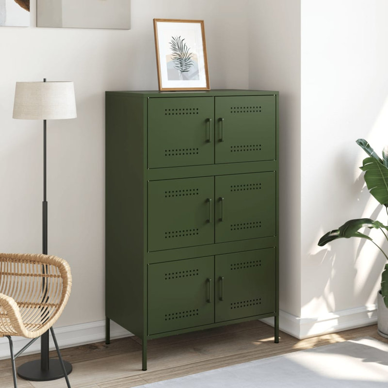 Accent Cabinet, Olive green