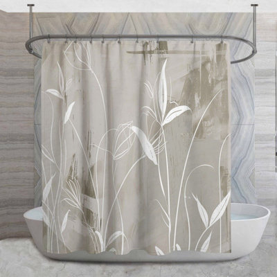 Cicalese Floral Shower Curtain