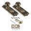 Assiette Egg & Dart avec bouton de porte Egg & Dart-411007157-411007166