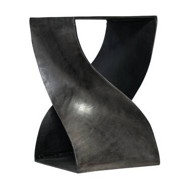 Metal Pedestal Stand Set, Matte Black by Galore Home